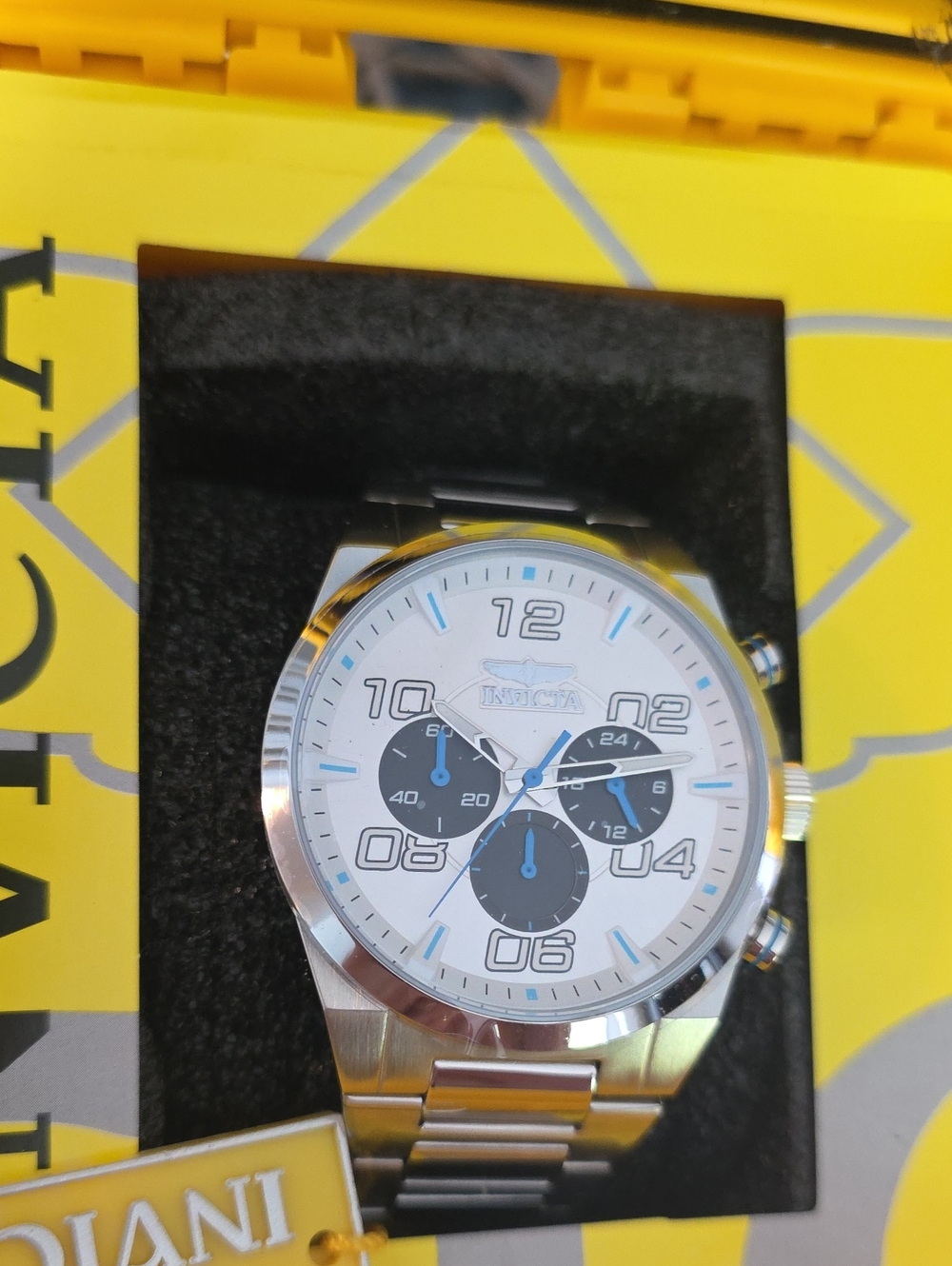 283.  Invicta Speedway Men's Watch - 44mm. Steel (50423)